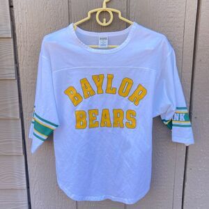 VS pink women’s size small Baylor university bears school pride white shirt